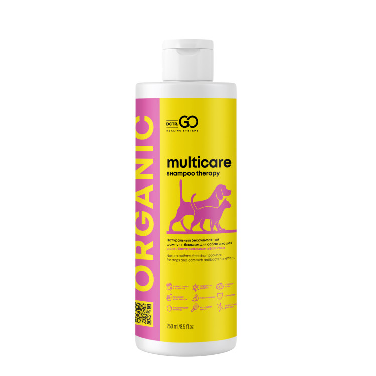 Dctr.Go Шампунь-бальзам для животных  Sнampoo Therapy "Мультиуход" 250 ml в Пензе