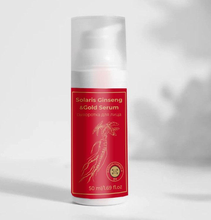 Сыворотка  для лица с корейским женьшенем и золотом 50 мл в Пензе