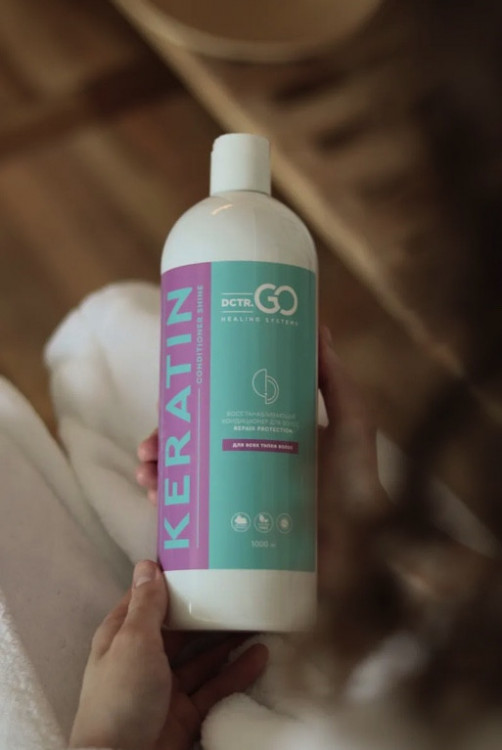 Dctr.Go. Увлажняющий кондиционер бальзам с кератином для волос 1000 мл в Пензе
